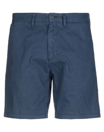 Shop Carhartt Man Shorts & Bermuda Shorts Midnight Blue Size 29 Cotton