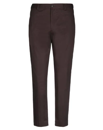 Shop Mauro Grifoni Pants In Cocoa