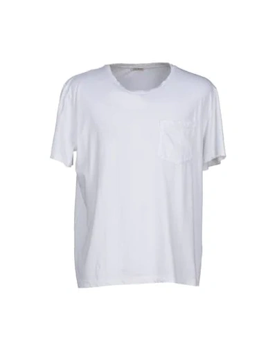 Shop Massimo Alba T-shirt In White