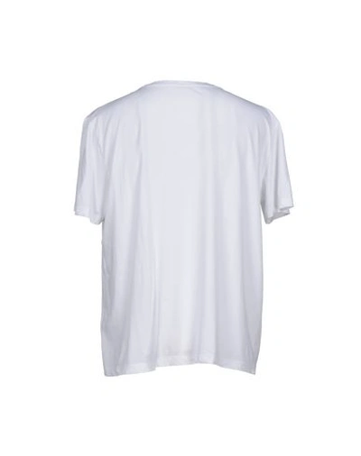 Shop Massimo Alba T-shirt In White