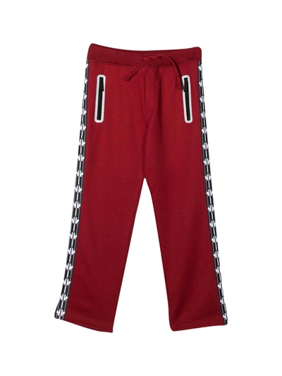 Shop Dsquared2 Red Joggers In Rosso