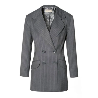 Aggi By Halewski Tiffany Downtown Grey Blazer