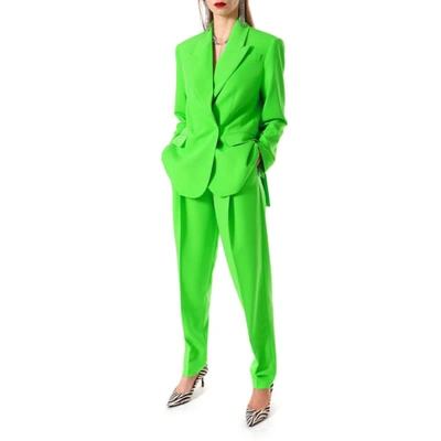 Aggi By Halewski Blake Green Flash Pants