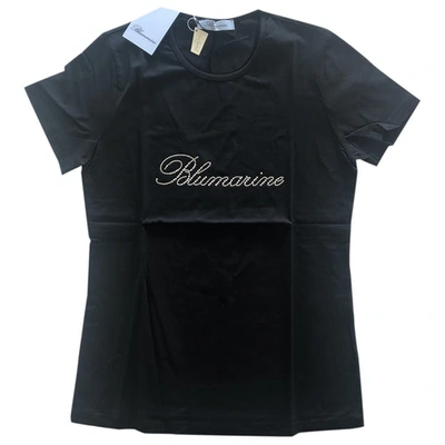 Pre-owned Blumarine Black Cotton  Top