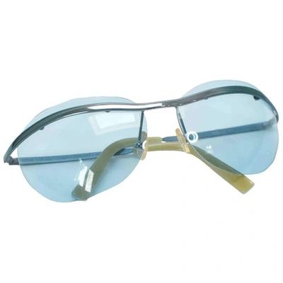 Pre-owned Romeo Gigli Blue Metal Sunglasses