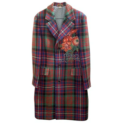 Pre-owned Gucci Multicolour Wool Coat