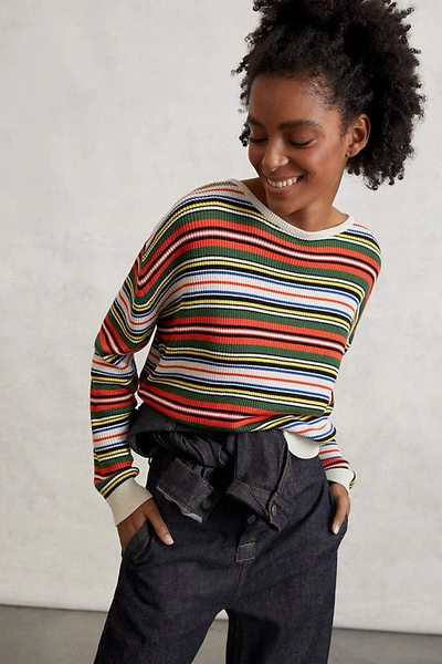 Shop Kule Millie Striped Sweater In Assorted