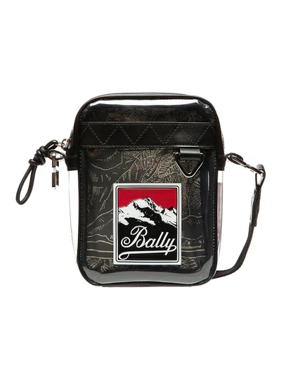 Shop Bally Men's Elevate Eyot Transparent Crossbody Bag