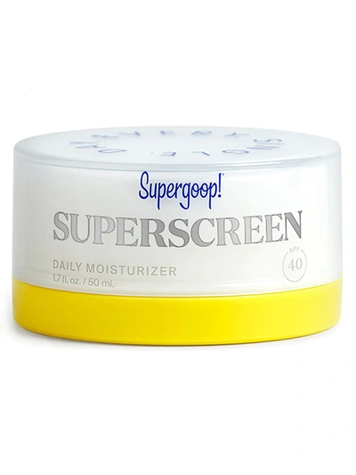 Shop Supergoop ! Women's Superscreen Daily Moisturizer Spf 40 Pa+++