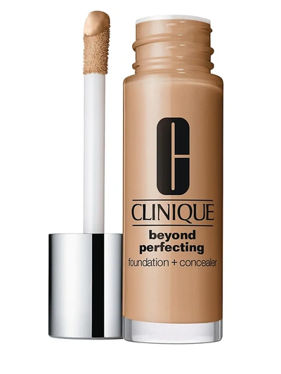 Shop Clinique Women's Beyond Perfecting Foundation + Concealer In 17 Nutty