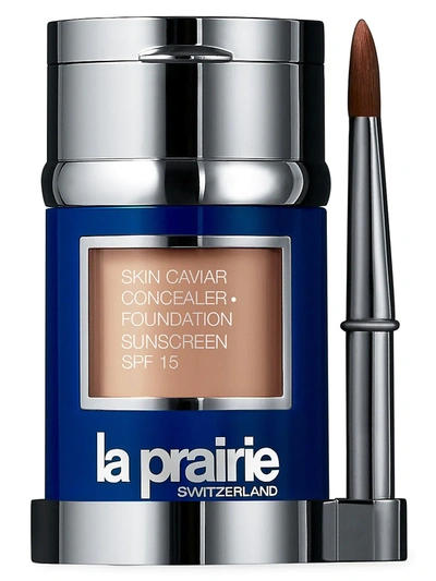 Shop La Prairie Women's Skin Caviar Concealer Foundation Sunscreen Spf 15 In Creme Peche