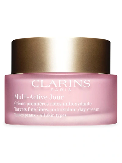Shop Clarins Women's Multi-active Anti-aging Day Glowing Skin Moisturizer
