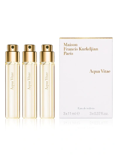 Shop Maison Francis Kurkdjian Women's 3-piece Aqua Vitae Refill Set/3 X 0.37 Oz.