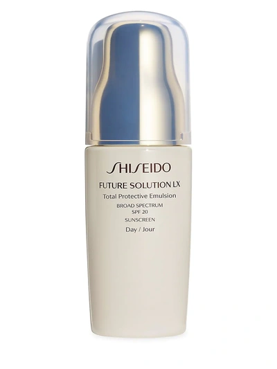 Shop Shiseido Women's Future Solution Lx Total Protective Emulsion Broad Spectrum Spf 20 Sunscreen