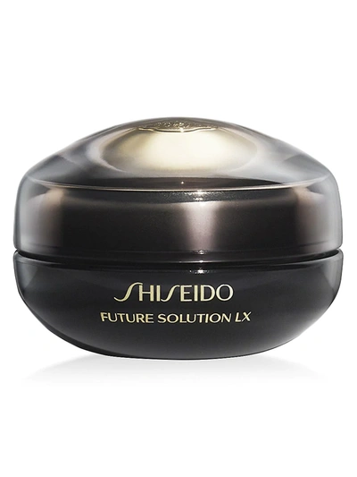 Shop Shiseido Women's Future Solution Lx Eye And Lip Contour Regenerating Cream