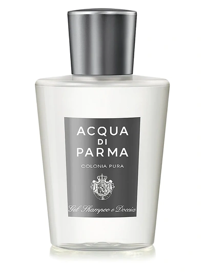 Shop Acqua Di Parma Men's Colonia Pura Hair & Shower Gel