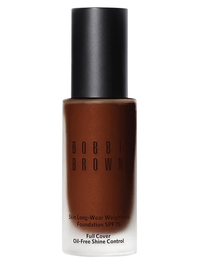 Shop Bobbi Brown Women's Skin Long-wear Weightless Foundation Spf 15 In Chestnut W 108