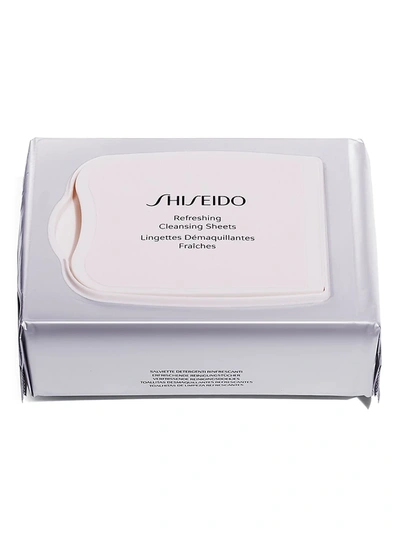 Shop Shiseido Women's Refreshing Cleansing Sheets