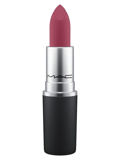 Shop Mac Women's Powder Kiss Lipstick In Burning Love