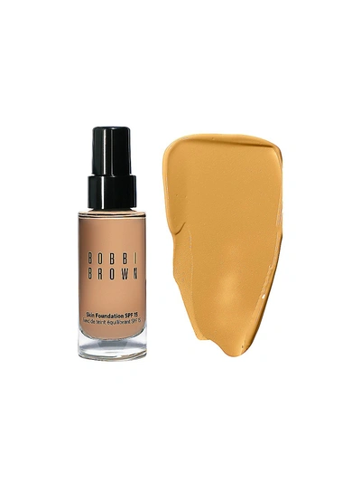 Shop Bobbi Brown Women's Skin Foundation Broad Spectrum Spf 15 In 4.5 Warm Natural