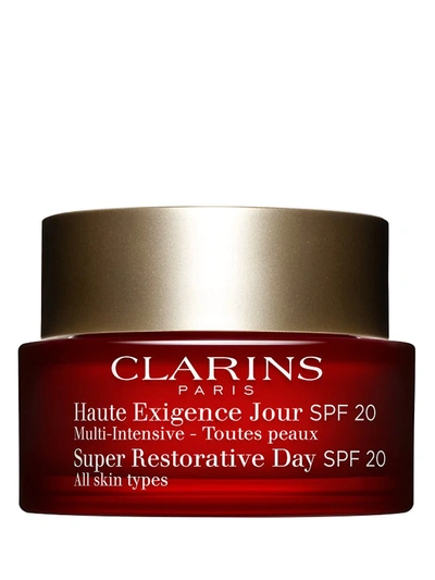 Shop Clarins Women's Super Restorative Anti-aging Day Spf 20 Moisturizer In Size 0