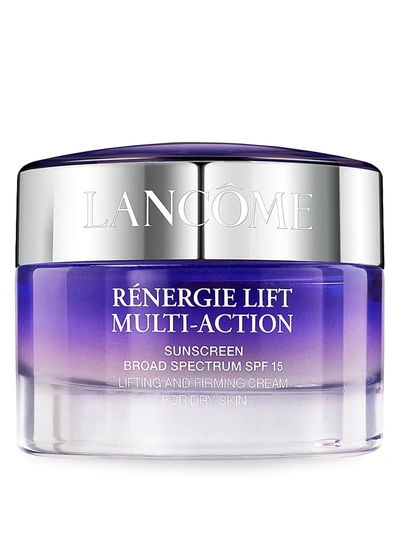 Shop Lancôme Women's Renergie Lift Multi-action Rich Cream With Spf 15 For Dry Skin In Size 1.7 Oz. & Under