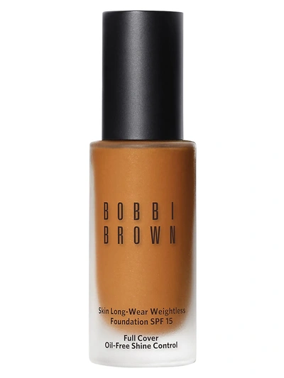 Shop Bobbi Brown Women's Skin Long-wear Weightless Foundation Spf 15 In Neutral Golden N 070