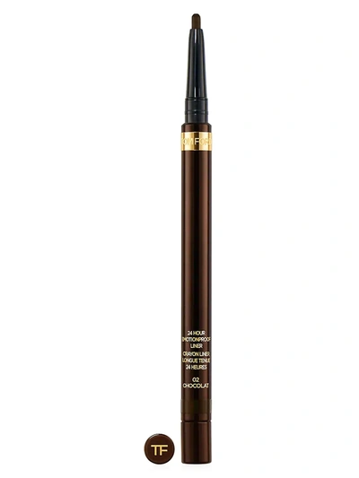 Shop Tom Ford Emotionproof Eyeliner In 02 Chocolat