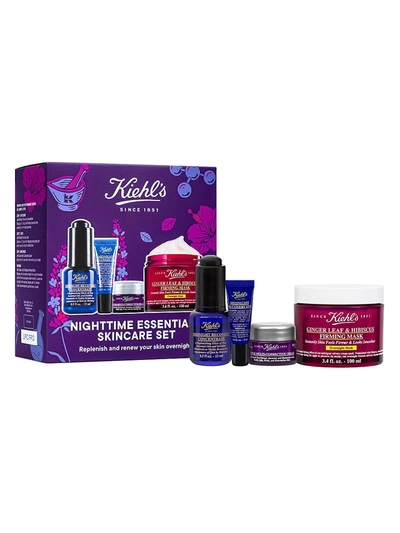 Shop Kiehl's Since 1851 Nighttime Essentials 4-piece Skincare Kit