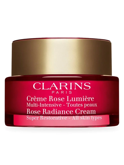Shop Clarins Women's Super Restorative Rose Radiance Anti-aging Moisturizer