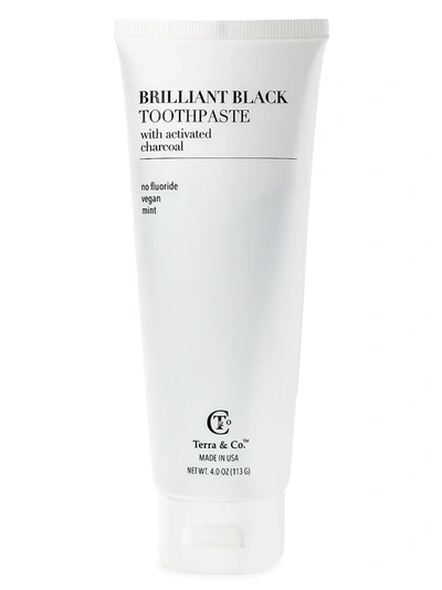 Shop Terra & Co. Women's Brilliant Black Activated Charcoal Toothpaste