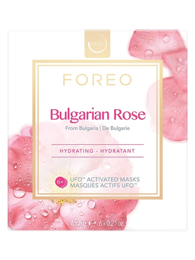 Shop Foreo Women's Ufo Activated 6-pack Bulgarian Rose Sheet Mask Set