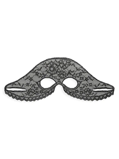 Shop Givenchy Women's Le Soin Noir Lace Eye Mask In Pattern