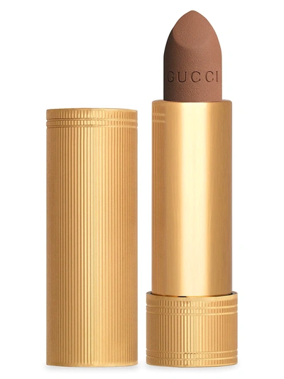 Shop Gucci Women's Rouges À Lèvres Mat Lipstick In Beige
