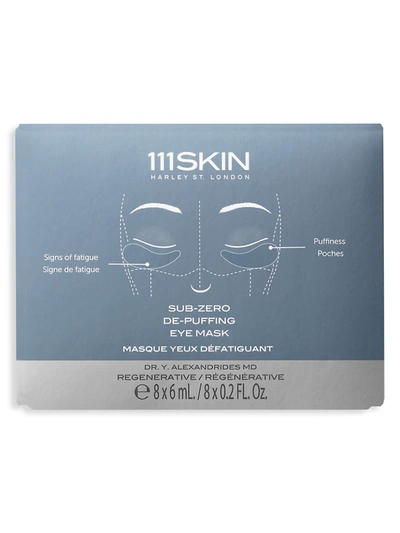 Shop 111skin Women's Sub-zero 8-piece De-puffing Eye Mask Set