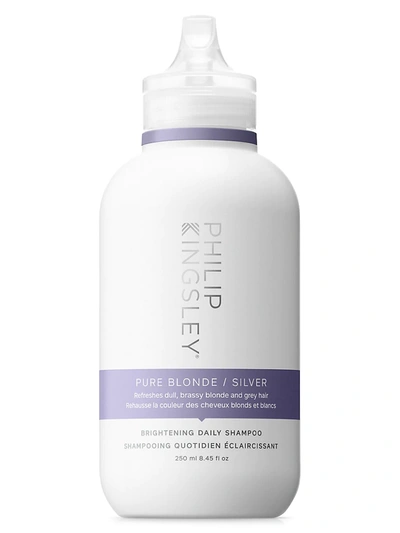 Shop Philip Kingsley Women's Pure Blonde/silver Brightening Daily Shampoo