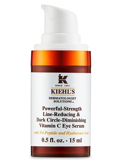 Shop Kiehl's Since 1851 Women's Powerful-strength Line-reducing & Dark Circle-diminishing Vitamin C Eye Serum