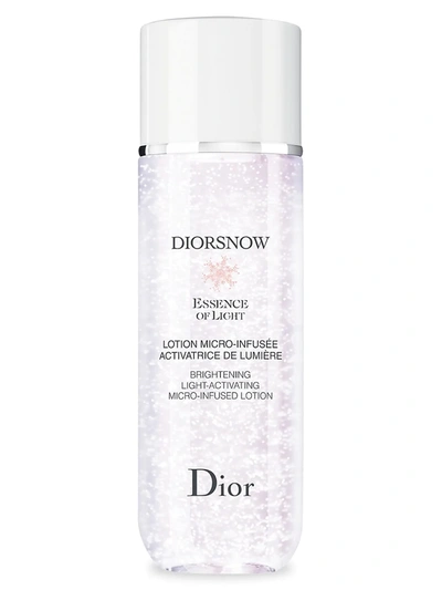 Shop Dior Women's Snow Essence Of Light Brightening Light-activating Micro-infused Lotion