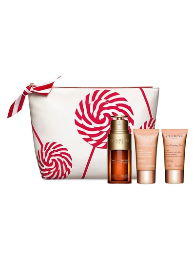 Shop Clarins Double Serum & Extra-firming 4-piece Collection