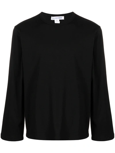 Shop Comme Des Garçons Shirt Long-sleeve T-shirt In Black