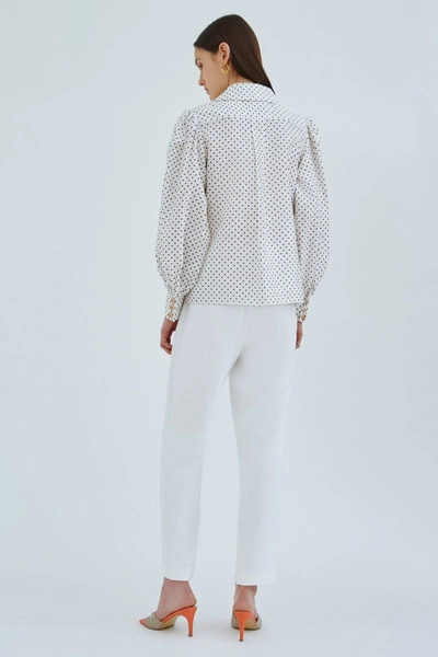 Shop C/meo Collective Evoked Shirt Ivory Spot