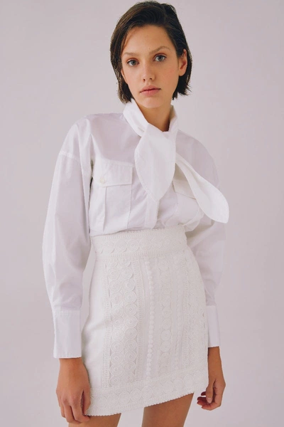 Shop C/meo Collective Pronounce Skirt Ivory