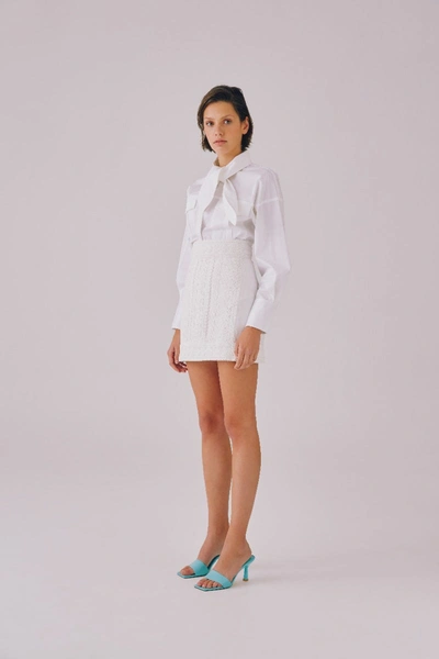 Shop C/meo Collective Pronounce Skirt Ivory