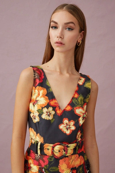 Shop Keepsake To Stay Mini Dress Black Desert Bloom