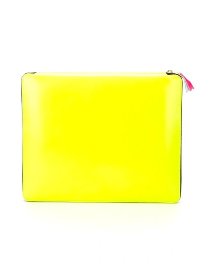 Shop Comme Des Garçons 'new Super Fluo' Ipad Case In Yellow