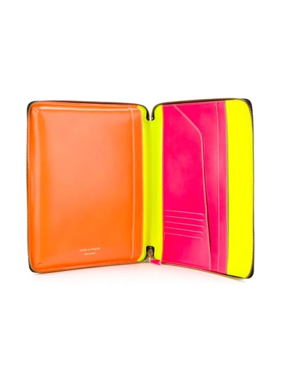 Shop Comme Des Garçons 'new Super Fluo' Ipad Case In Yellow