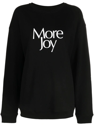 Shop More Joy -print T-shirt In Black