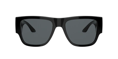Shop Versace Man Sunglasses Ve4403 In Dark Grey