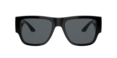 Versace Man Sunglasses Ve4403 In Dark Grey