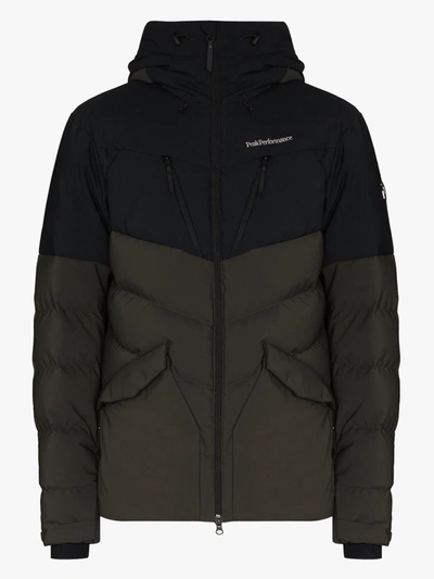 Shop Peak Performance 'frost' Ski-parka In Black